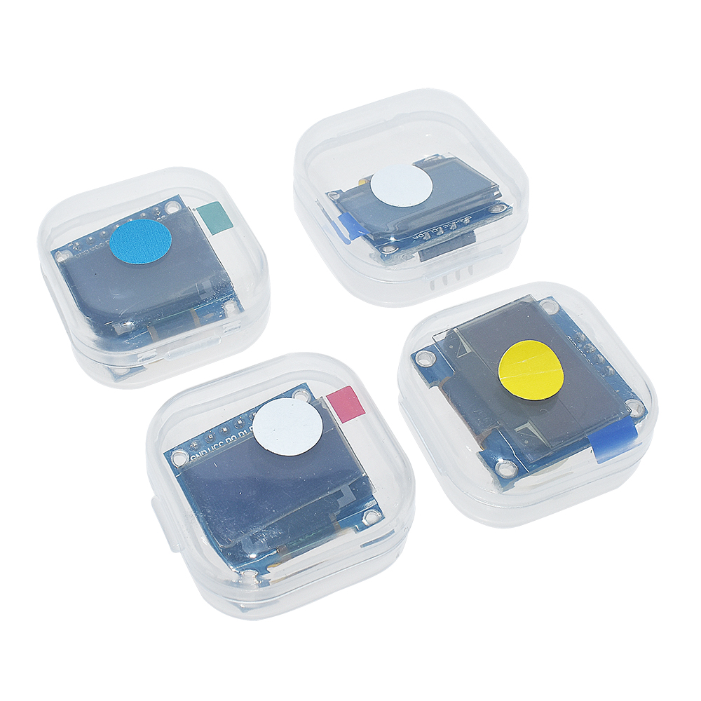 White Yellow Blue color 4Pin 7 - I2C Lcd Display incelemesi ve fiyatı