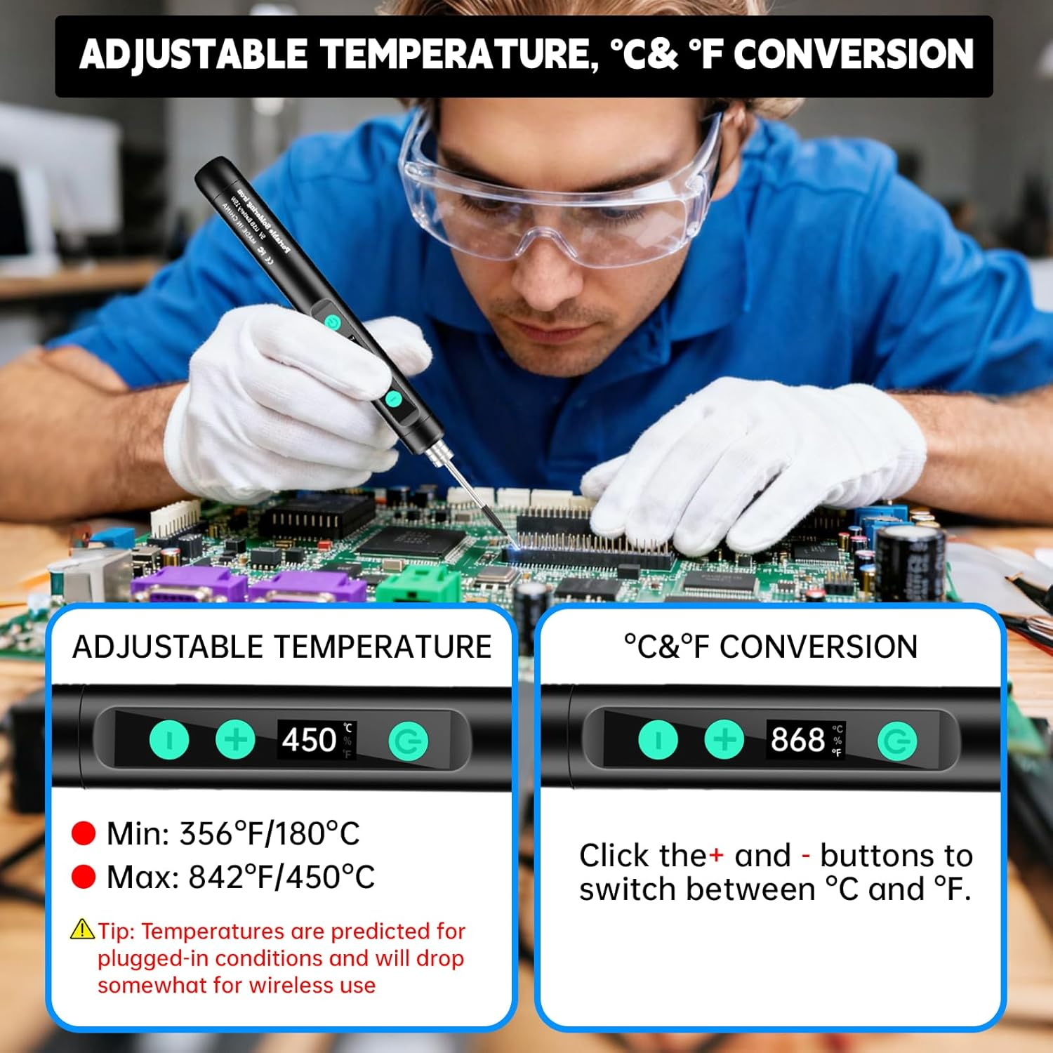USB Rechargeable Digital Solde - Soldering Iron Kit incelemesi ve fiyatı