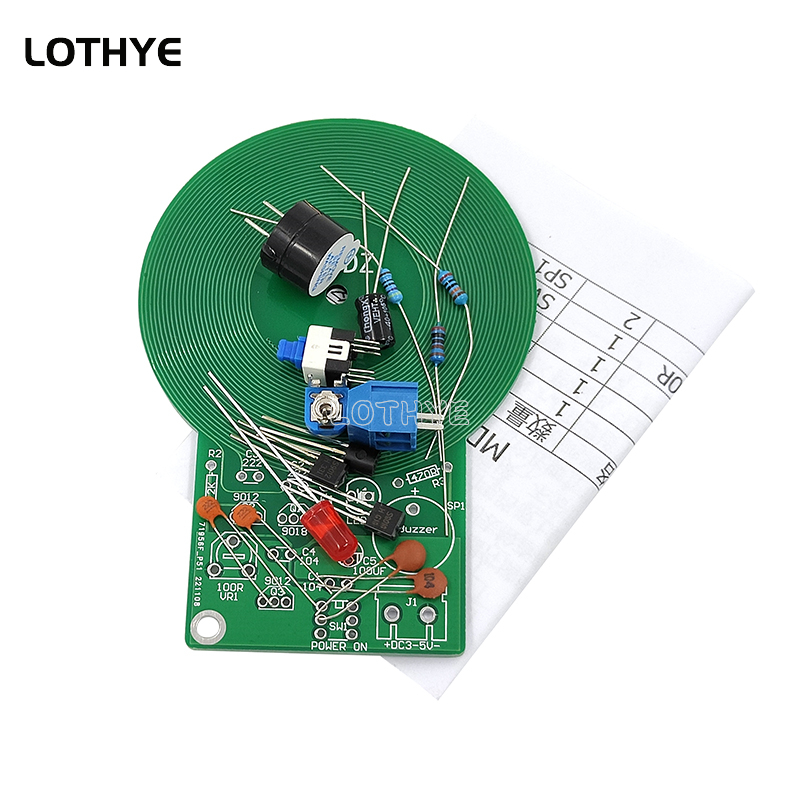 DC 3V-5V Metal Detector Kit DI - Diy Electronic Modules incelemesi ve fiyatı
