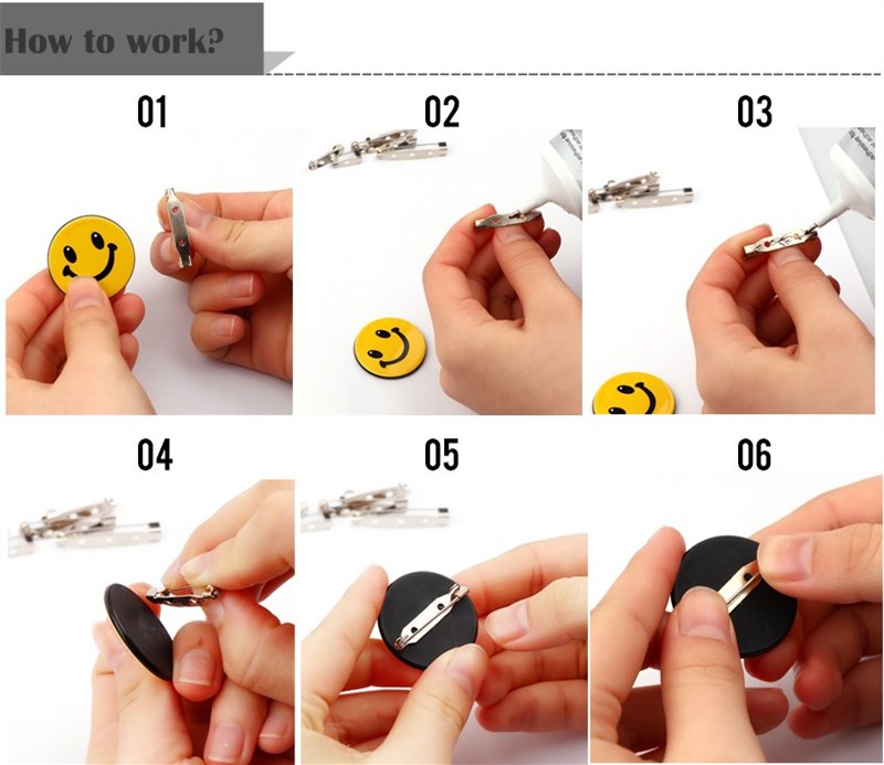 20pcs 20 25 32 38mm Brooch Cli - Diy Q incelemesi ve fiyatı