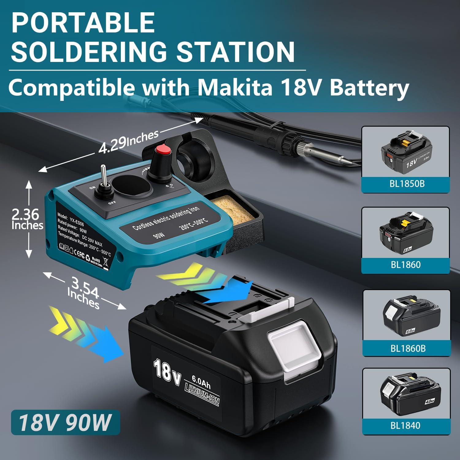 90W LED Digital Cordless Solde - Soldering Iron Kit incelemesi ve fiyatı