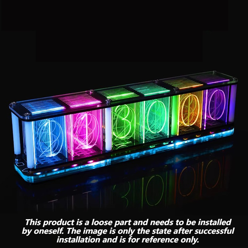 Glow Tube Clock Kit DIY Electr - Diy Electronics Desk incelemesi ve fiyatı