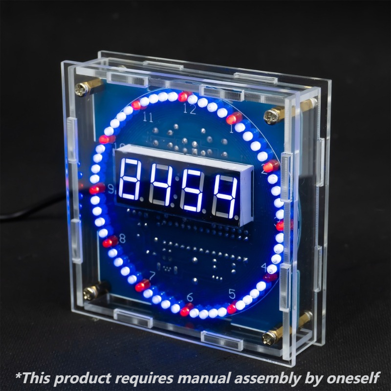 Electronic Clock DIY Light Con - Diy Electronics Desk incelemesi ve fiyatı