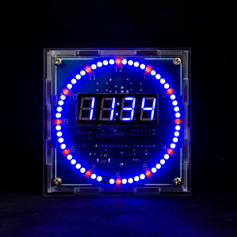 Electronic Clock DIY Light Con - Diy Electronics Desk incelemesi ve fiyatı