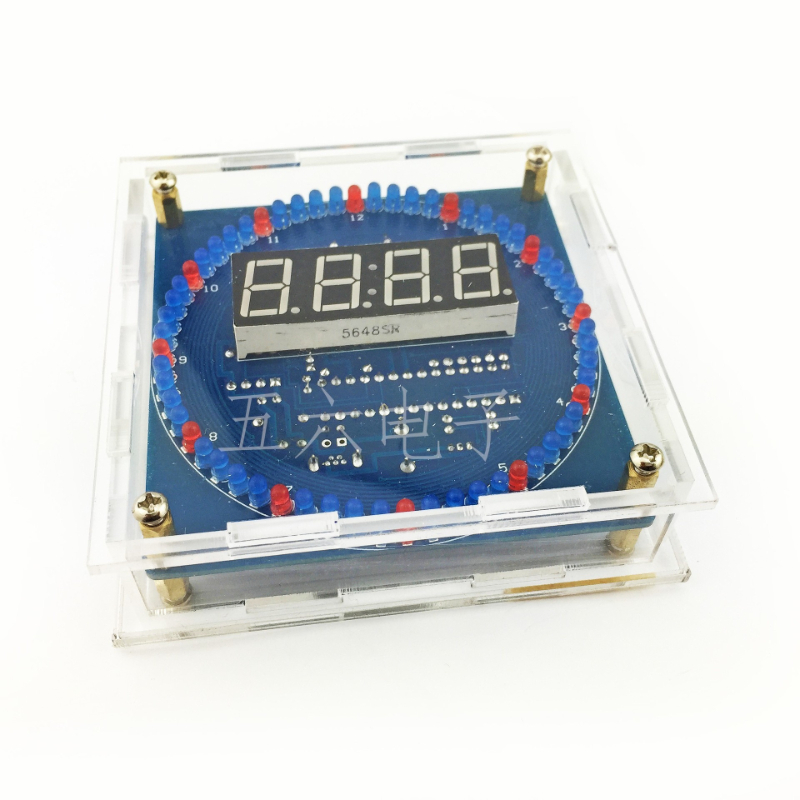 Electronic Clock DIY Light Con - Diy Electronics Desk incelemesi ve fiyatı