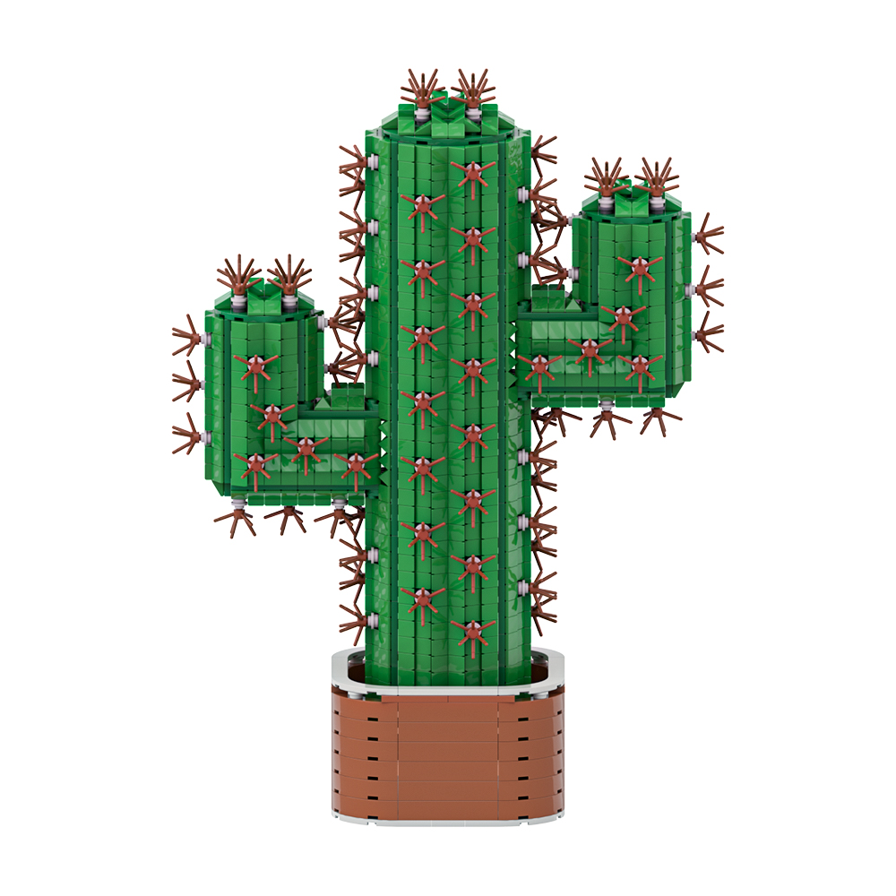 Gobricks  MOC The Giant Cactus - Diy Lego Electronics incelemesi ve fiyatı