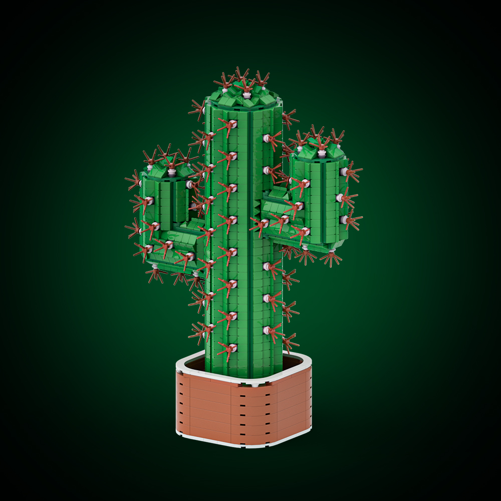 Gobricks  MOC The Giant Cactus - Diy Lego Electronics incelemesi ve fiyatı