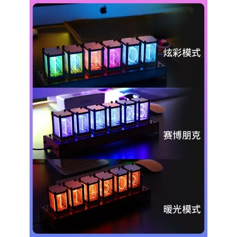DIY Electronic Tube Clock LED  - Diy Electronics Desk incelemesi ve fiyatı