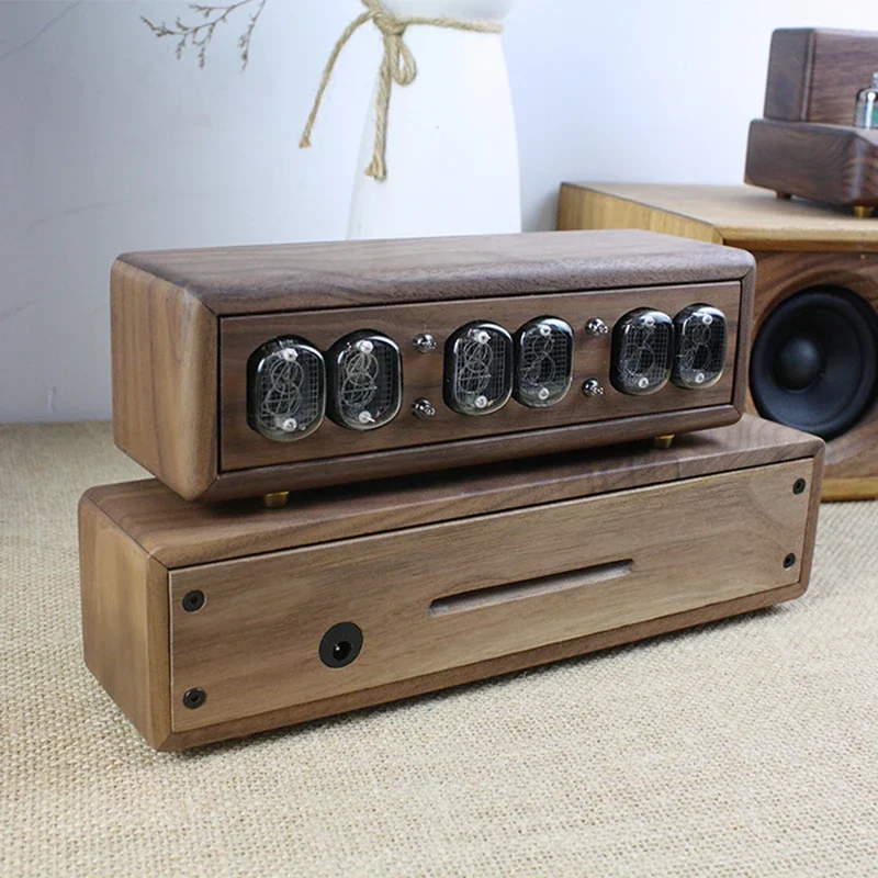 Luxury Wood Nixie Tube Clock D - Diy Electronics Desk incelemesi ve fiyatı