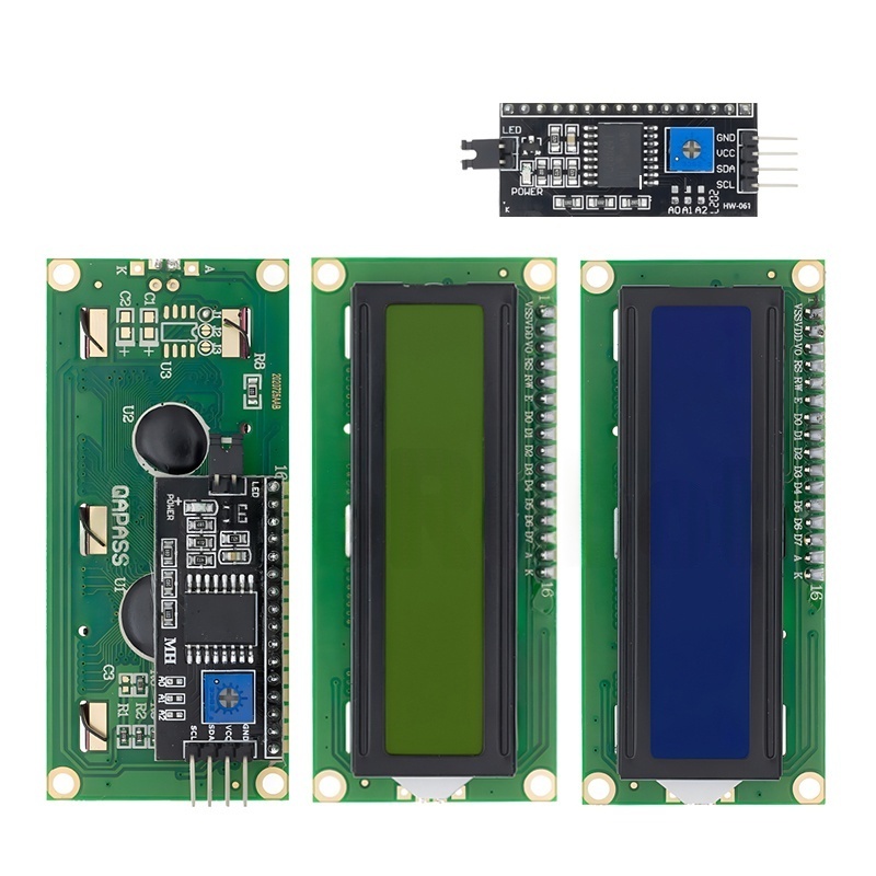 LCD 1602 2004 Module Blue Gree - I2C Lcd Display incelemesi ve fiyatı