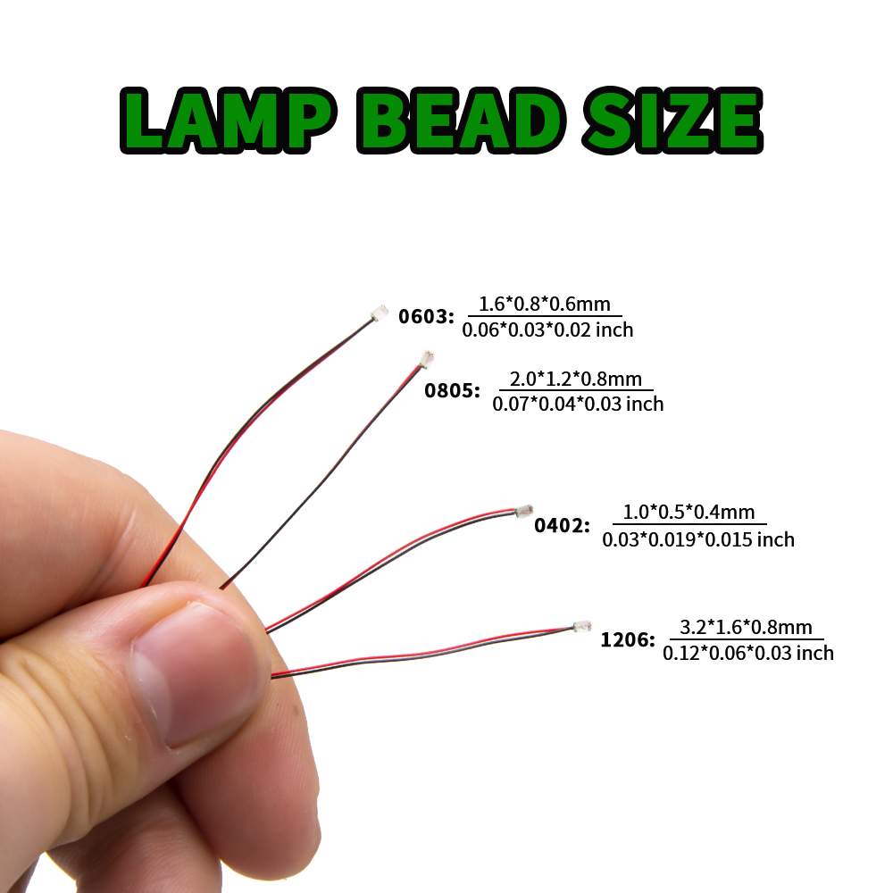 10pcs/Set Micro LED Lamp Chips - Diy Electronics Com incelemesi ve fiyatı
