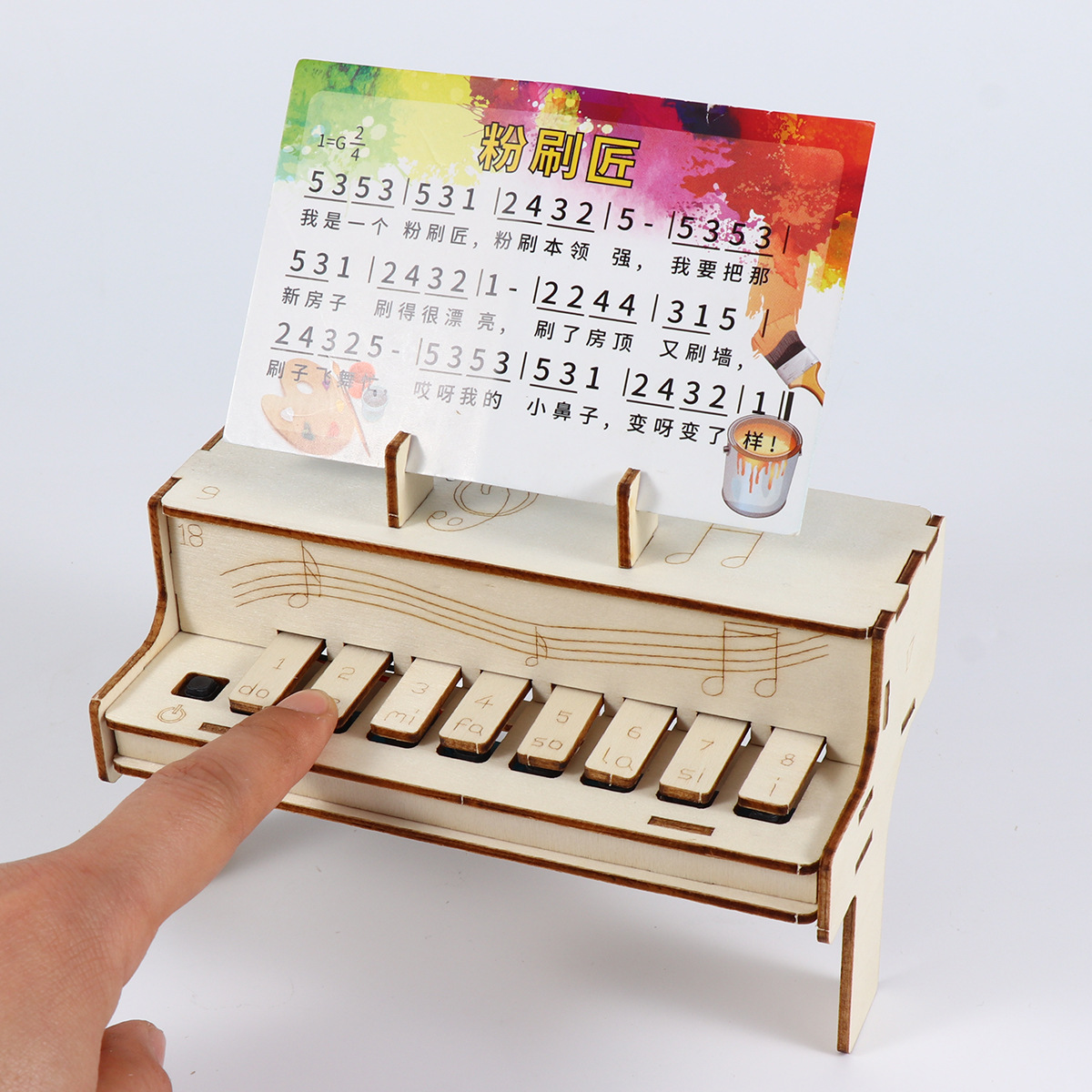 DIY Wooden Electronic Piano Mo - Diy Electronics Com incelemesi ve fiyatı