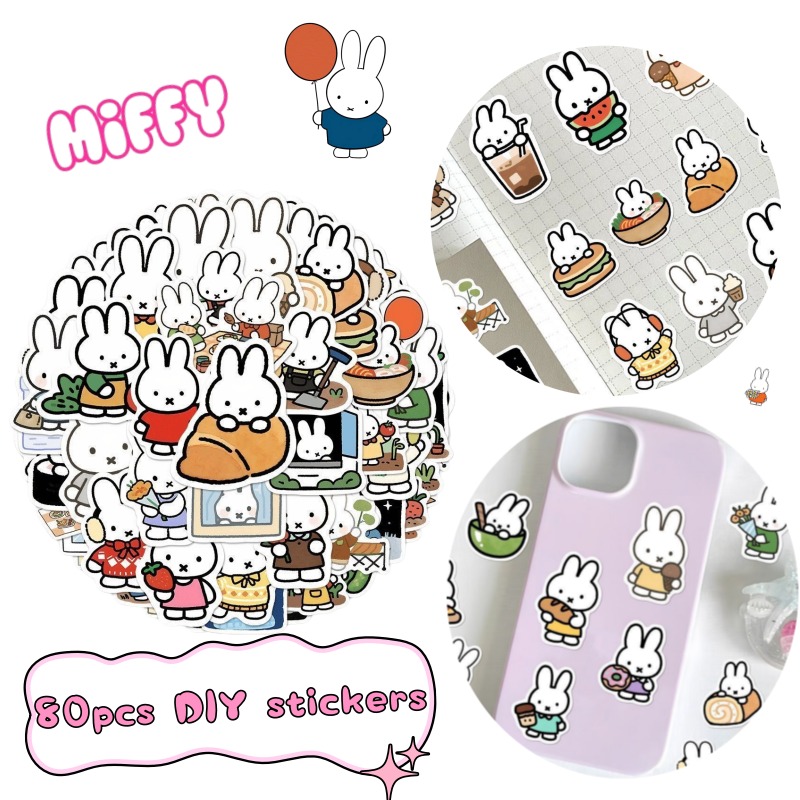 Miffy Rabbit Head Sticker High - Diy Q incelemesi ve fiyatı