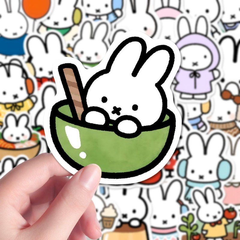 Miffy Rabbit Head Sticker High - Diy Q incelemesi ve fiyatı