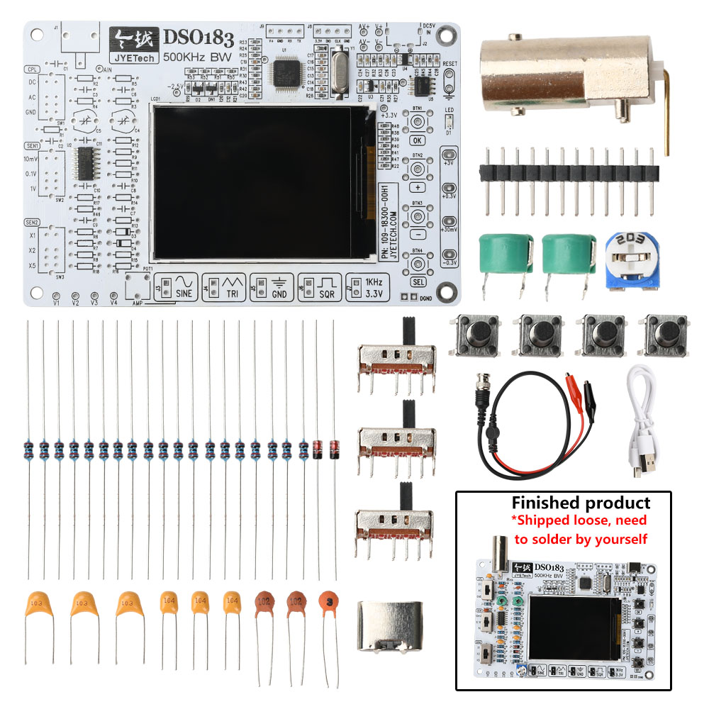 DIY DSO183 Digital Oscilloscop - Oscilloscope Dso Mini incelemesi ve fiyatı