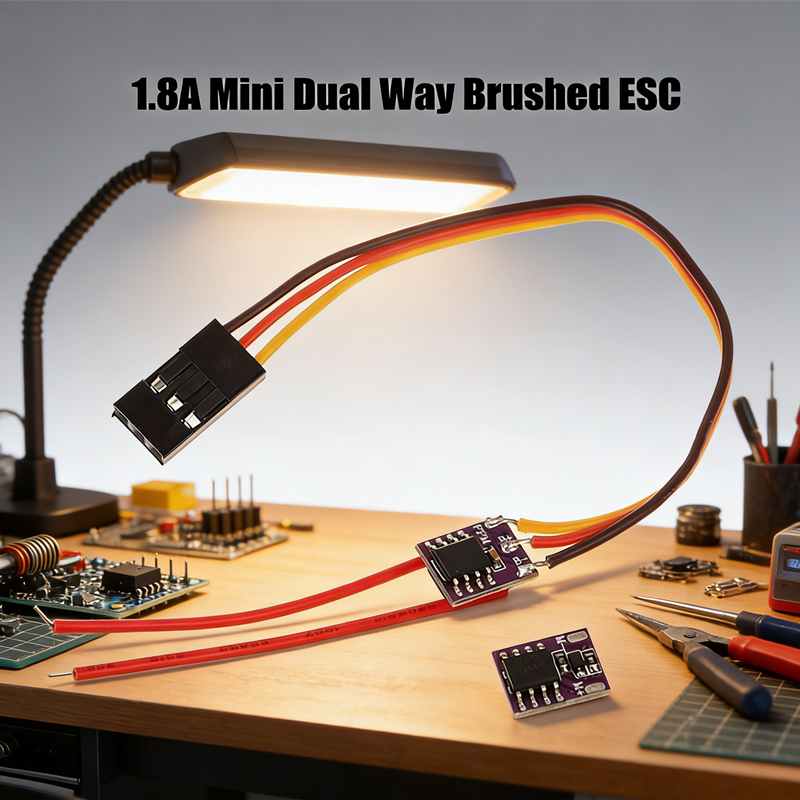 NEW 1S 1.8A Brushed ESC Dual W - Diy Electronics Motor incelemesi ve fiyatı