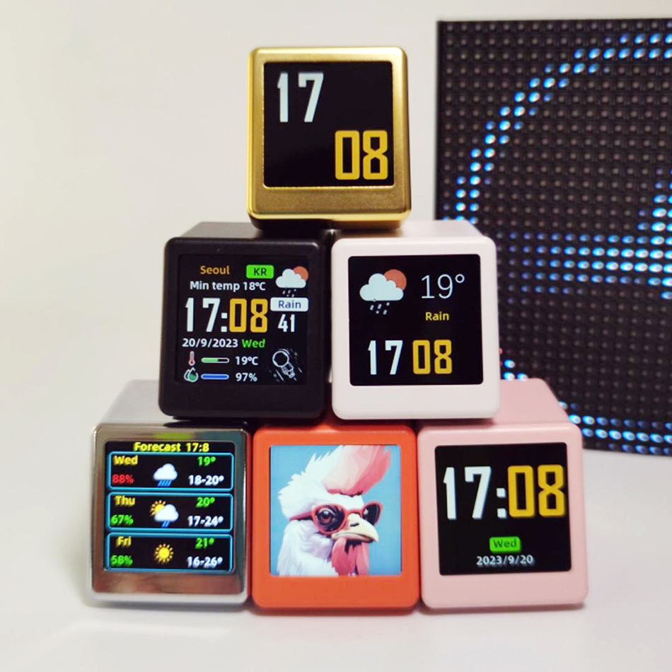 MINI Size Smart WIFI Weather F - Diy Electronics Desk incelemesi ve fiyatı