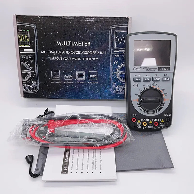 ET827 Handheld Digital Oscillo - Oscilloscope Dso Mini incelemesi ve fiyatı