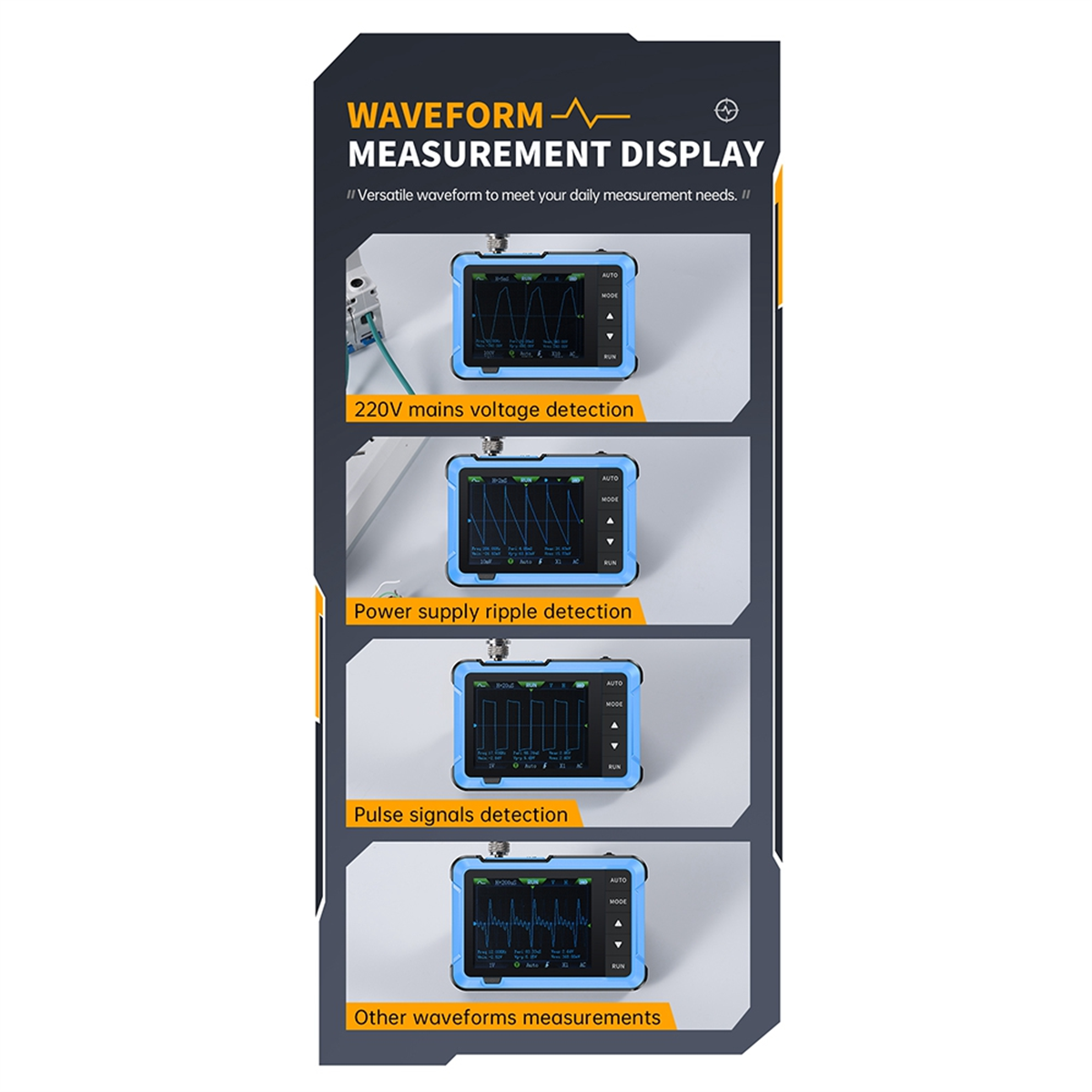New FNIRSI DSO-510 Digital Min - Oscilloscope Dso Mini incelemesi ve fiyatı