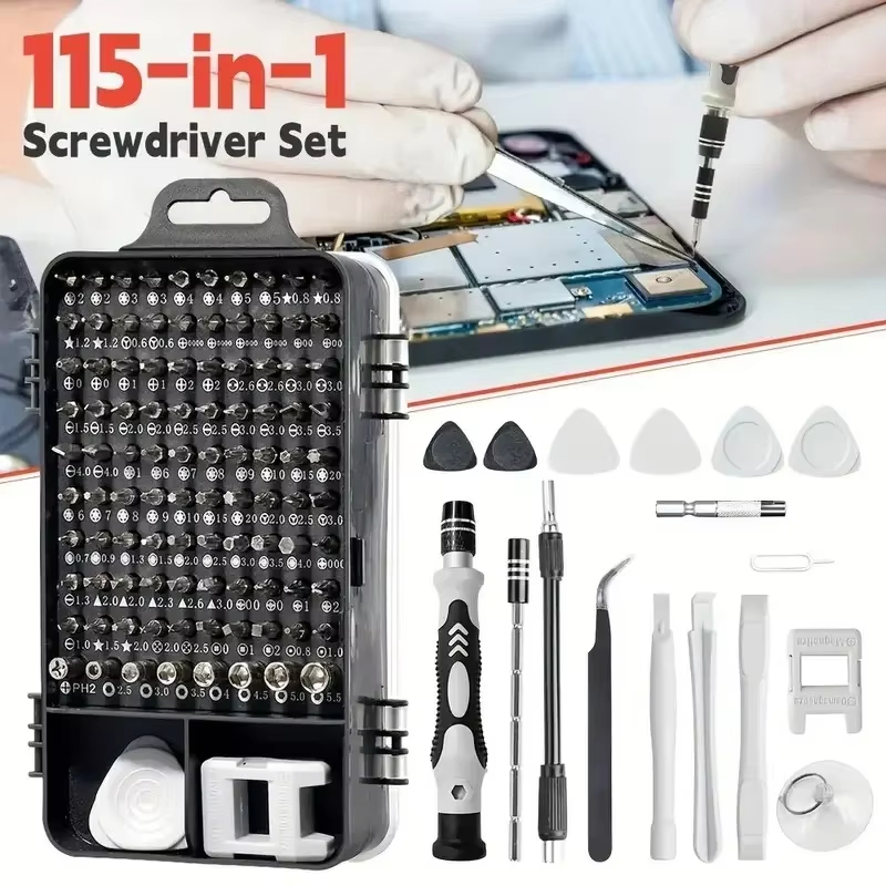 115-in-1 Precision Screwdriver - Diy Electronics Com incelemesi ve fiyatı