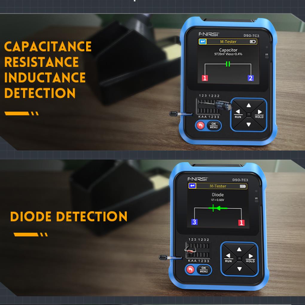 FNIRSI DSO-TC3 3in1 Mini Handh - Oscilloscope Dso Mini incelemesi ve fiyatı