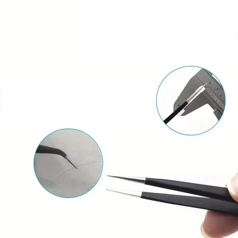 6pcs Precision Long Tweezers S - Soldering Iron Kit incelemesi ve fiyatı