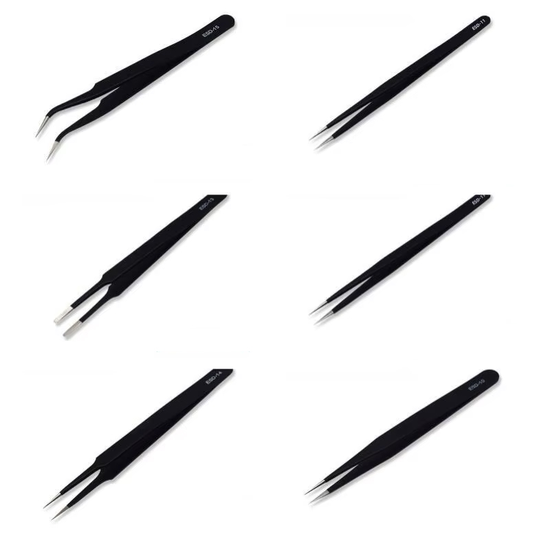 6pcs Precision Long Tweezers S - Soldering Iron Kit incelemesi ve fiyatı